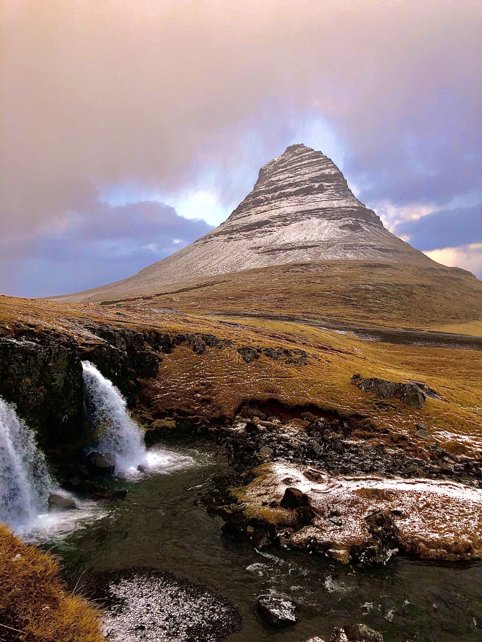 Kirkjufell en Kirkufellsfoss